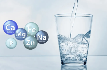 NUTRIENTS IN ALKALINE WATER